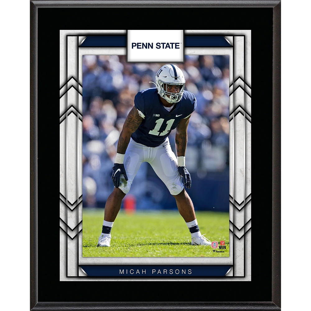 Micah Parsons Penn State Nittany Lions 10.5" x 13" Sublimated Player Plaque