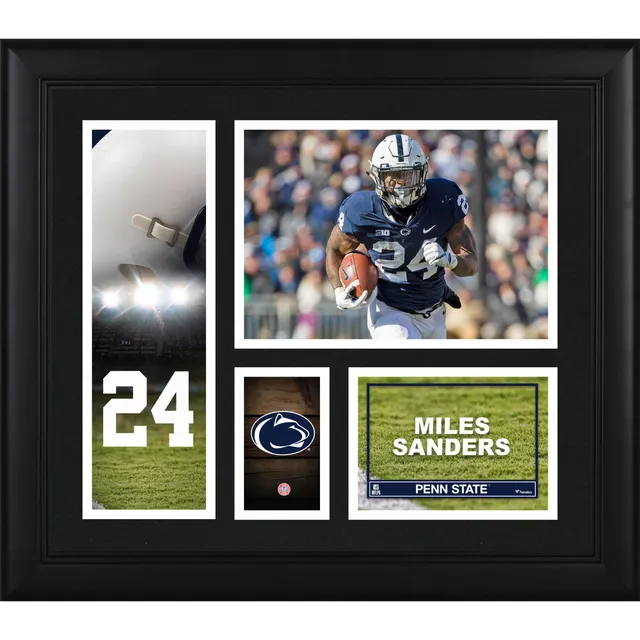 : Barry Sanders 16 x 20 Framed Photo Collage by