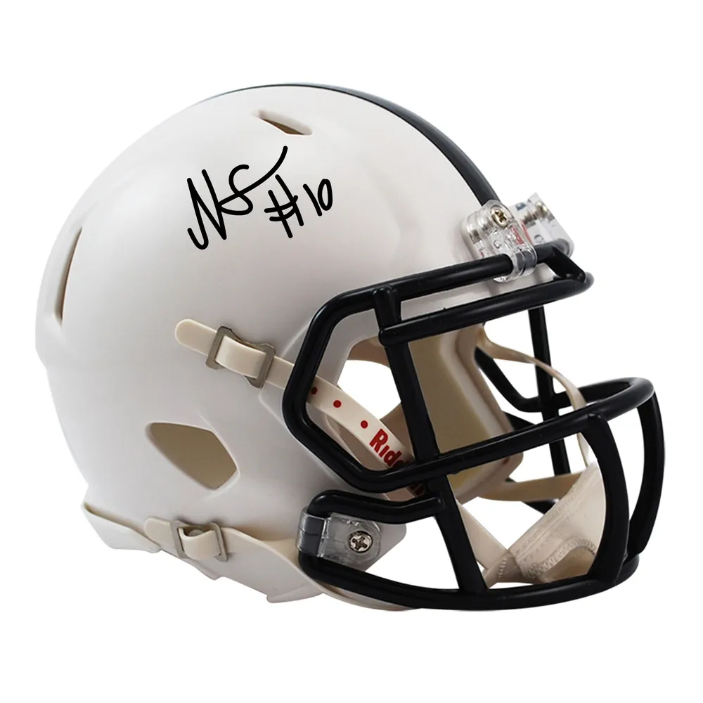 Nick Bosa Ohio State Buckeyes Autographed Riddell Speed Mini Helmet