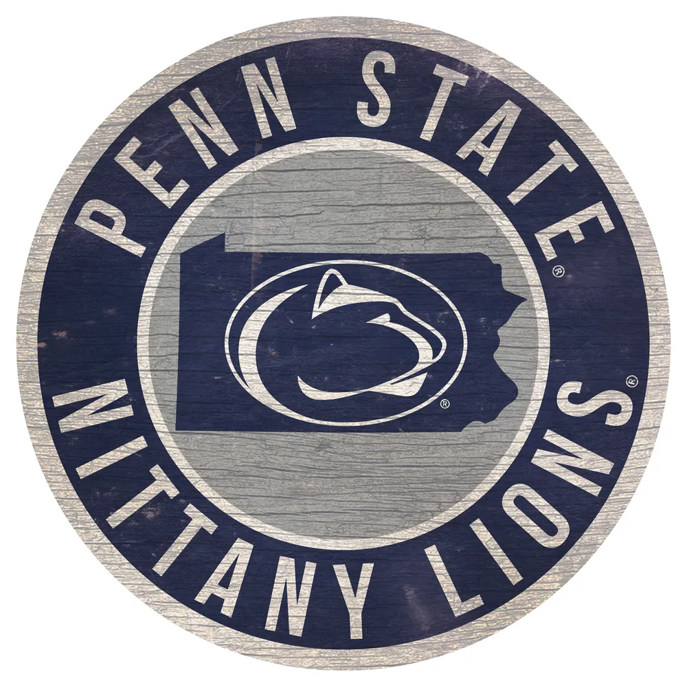 Lids Penn State Nittany Lions 12'' x 12'' State Circle Sign