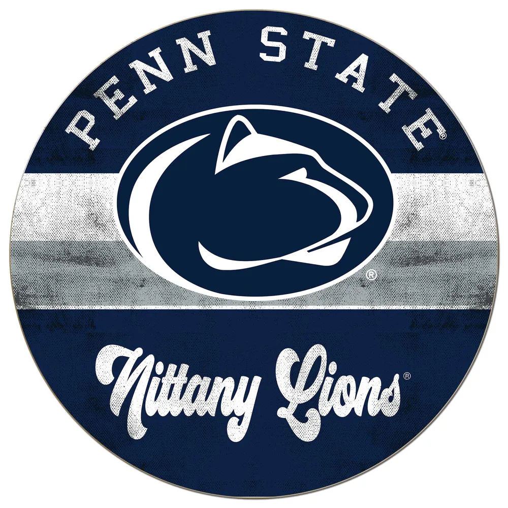Lids Penn State Nittany Lions 20'' x 20'' Retro Logo Circle Sign