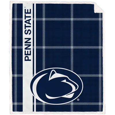 Penn State Nittany Lions 60'' x 70'' Plaid Flannel Fleece Blanket