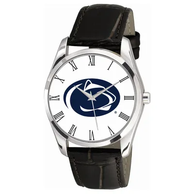 Penn State Nittany Lions Berkeley Black Leather Watch