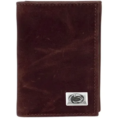 Penn State Nittany Lions Leather Trifold Wallet with Concho