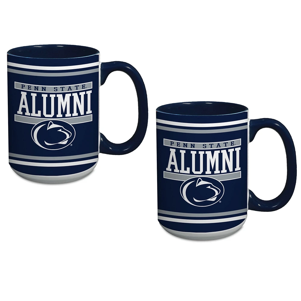 Penn State Nittany Lions Two-Pack Alumni Mug Set