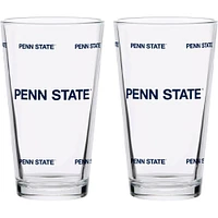 Penn State Nittany Lions Two-Pack Knockout 16oz. Pint Glass Set