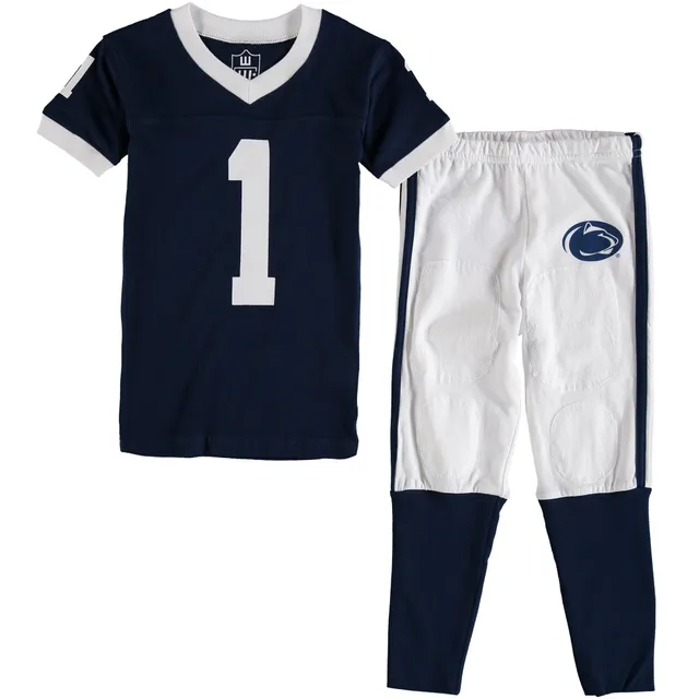 Lids New England Patriots Preschool Long Sleeve T-Shirt & Pants Sleep Set -  Heathered Gray