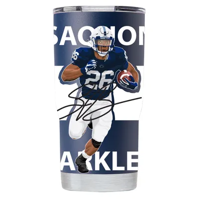 Saquon Barkley New York Giants Hurdle Unsigned Photograph