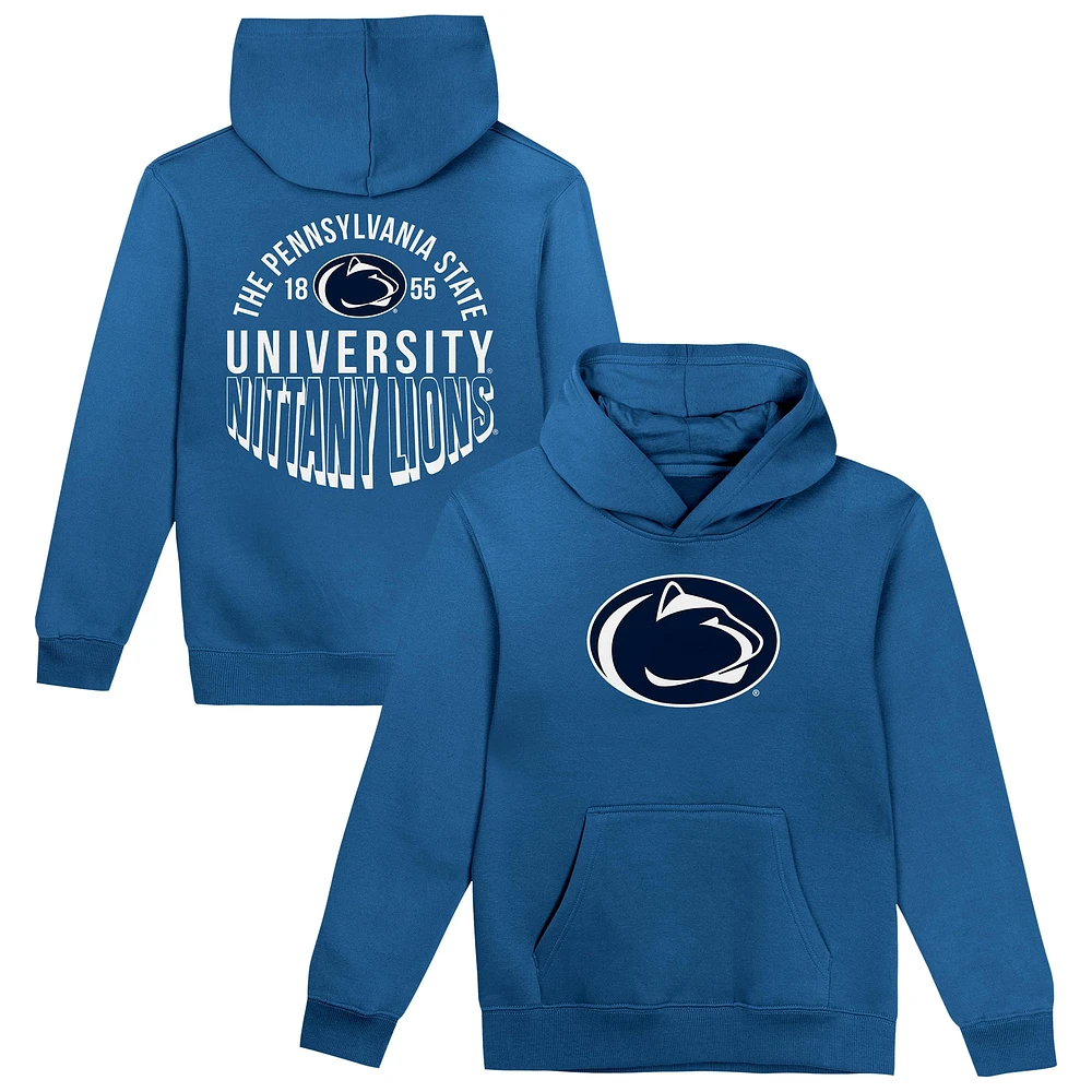 Toddler Blue Penn State Nittany Lions Team Banner Fleece Pullover Hoodie