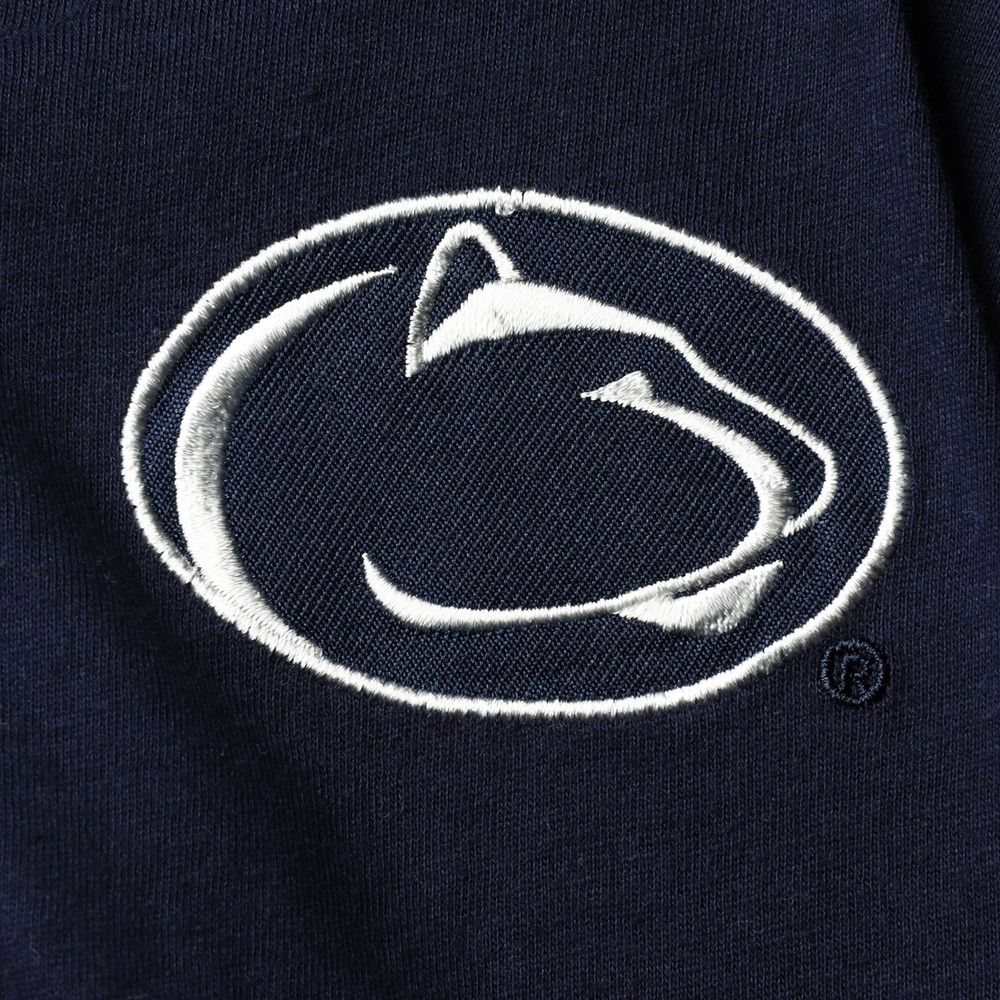 Toddler Colosseum Navy/Heathered Gray Penn State Nittany Lions Poppies Hoodie and Sweatpants Set