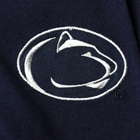 Ensemble sweat à capuche et pantalon de survêtement Penn State Nittany Lions Poppies Colosseum bleu marine/gris chiné pour tout-petit