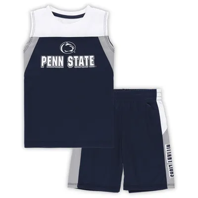 Penn State Nittany Lions Colosseum Toddler Ozone Tank Top & Shorts Set - Navy