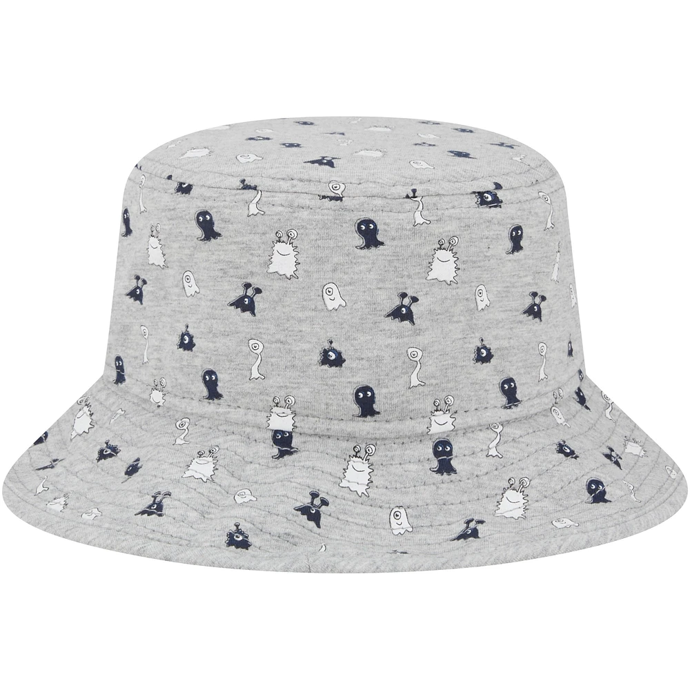 Toddler New Era  Heather Gray Penn State Nittany Lions Critter Bucket Hat