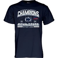 Unisex Blue 84  Navy Penn State Nittany Lions 2024 CHA Women's Ice Hockey Regular Season Conference Champions T-Shirt