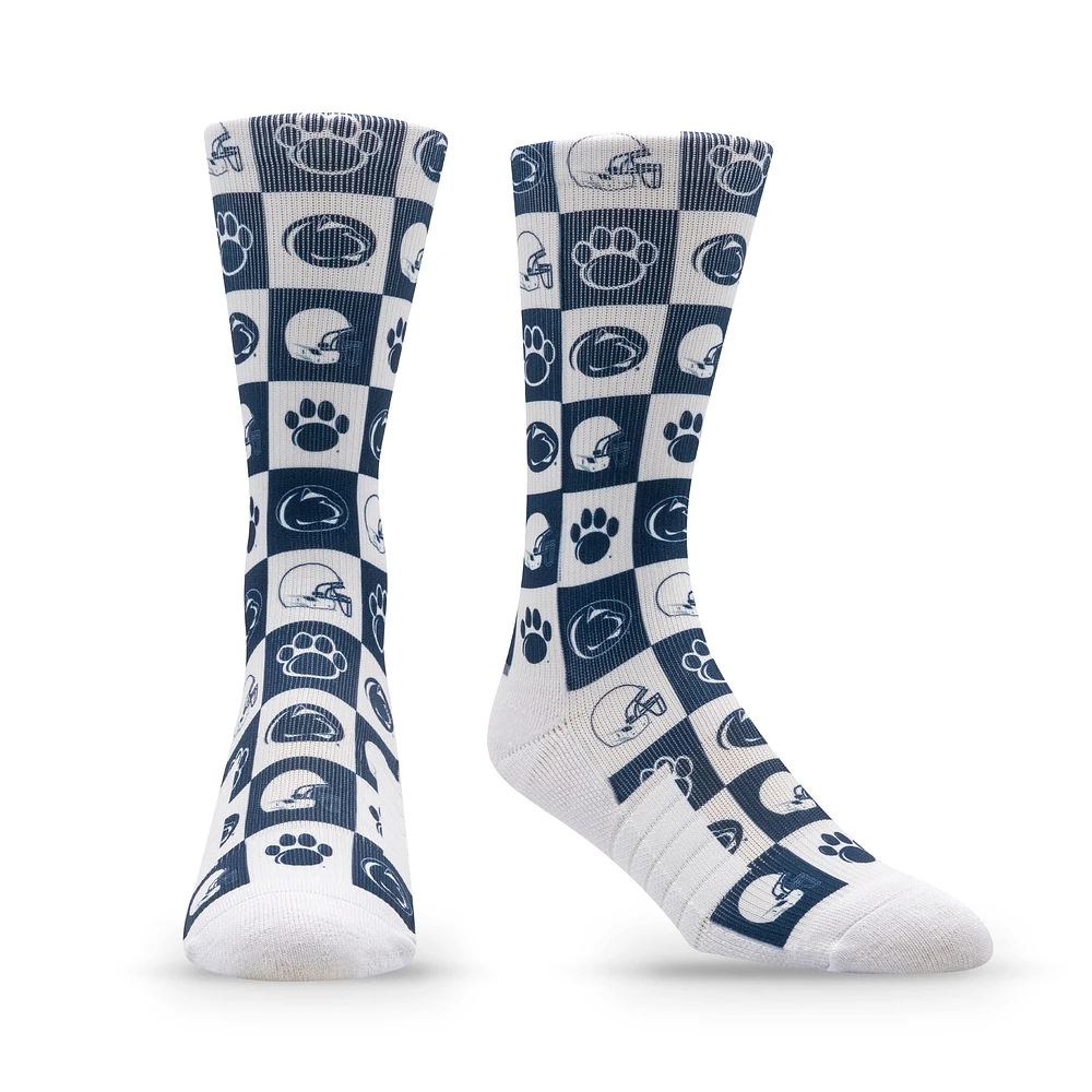 Unisex Strideline Penn State Nittany Lions Premium 70's Bedding Crew Socks