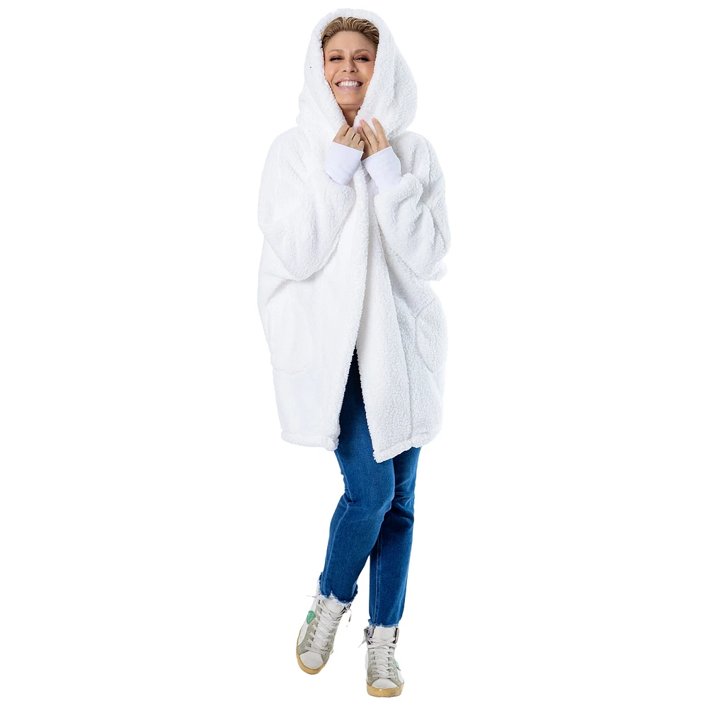 Unisex the Best Lounger World by Jill Martin White Penn State Nittany Lions Limited Edition White-Out Hooded