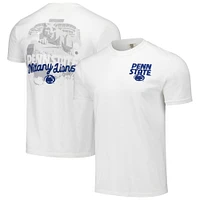 T-shirt unisexe blanc Penn State Nittany Lions Hyper Local Gameday Statue