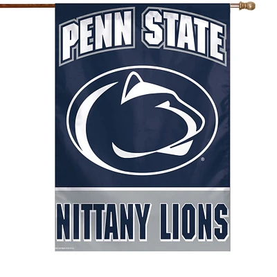 WinCraft Penn State Nittany Lions Bannière verticale simple face avec nom complet 71 x 101,6 cm