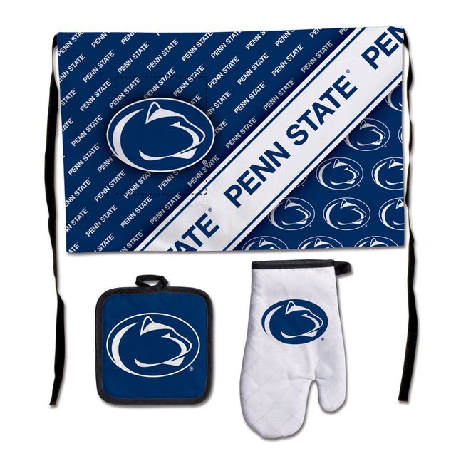 Ensemble de 3 barbecues WinCraft Penn State Nittany Lions