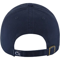 Casquette réglable '47 Navy Penn State Nittany Lions Sidney Clean Up pour femmes