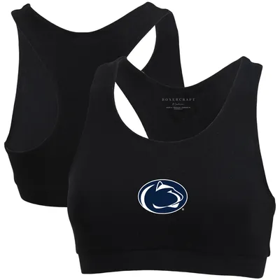 Women's Black Penn State Nittany Lions Support Your Team Sports Bra
