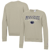 Women's Champion Tan Penn State Nittany Lions Powerblend Pullover Sweatshirt