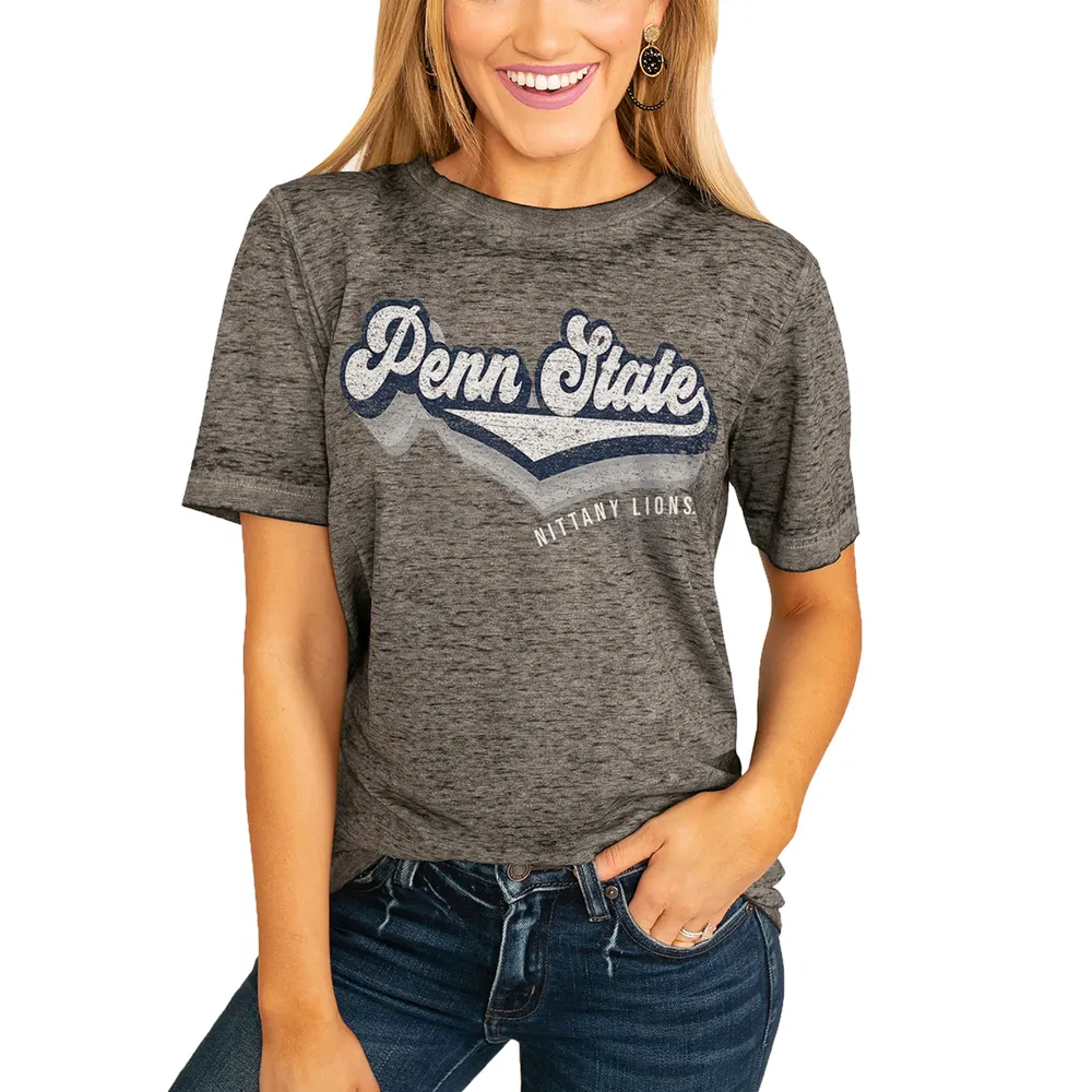 Lids Penn State Nittany Lions Women's Vivacious Varsity Boyfriend T-Shirt -  Charcoal