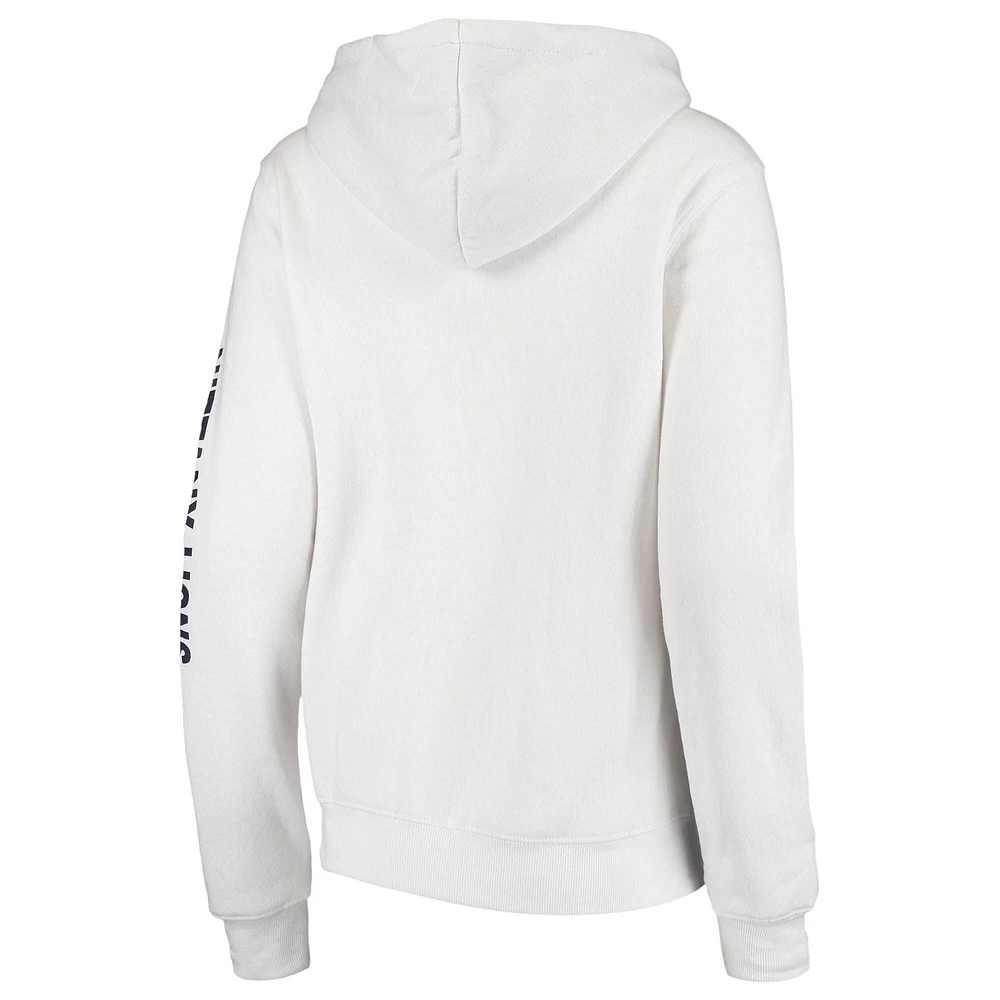Women's Colosseum White Penn State Nittany Lions Loud and Proud Pullover Hoodie