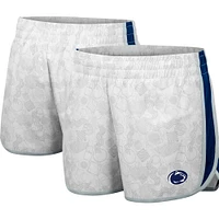 Short Colosseum blanc Penn State Nittany Lions The Plastics Geo Print pour femme