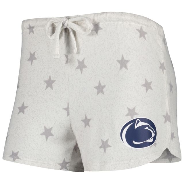 Women's Concepts Sport Crème Penn State Nittany Lions Agenda Stars Débardeur et short Ensemble de nuit