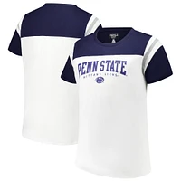 Women's Fanatics  White Penn State Nittany Lions Plus Winning Gear T-Shirt