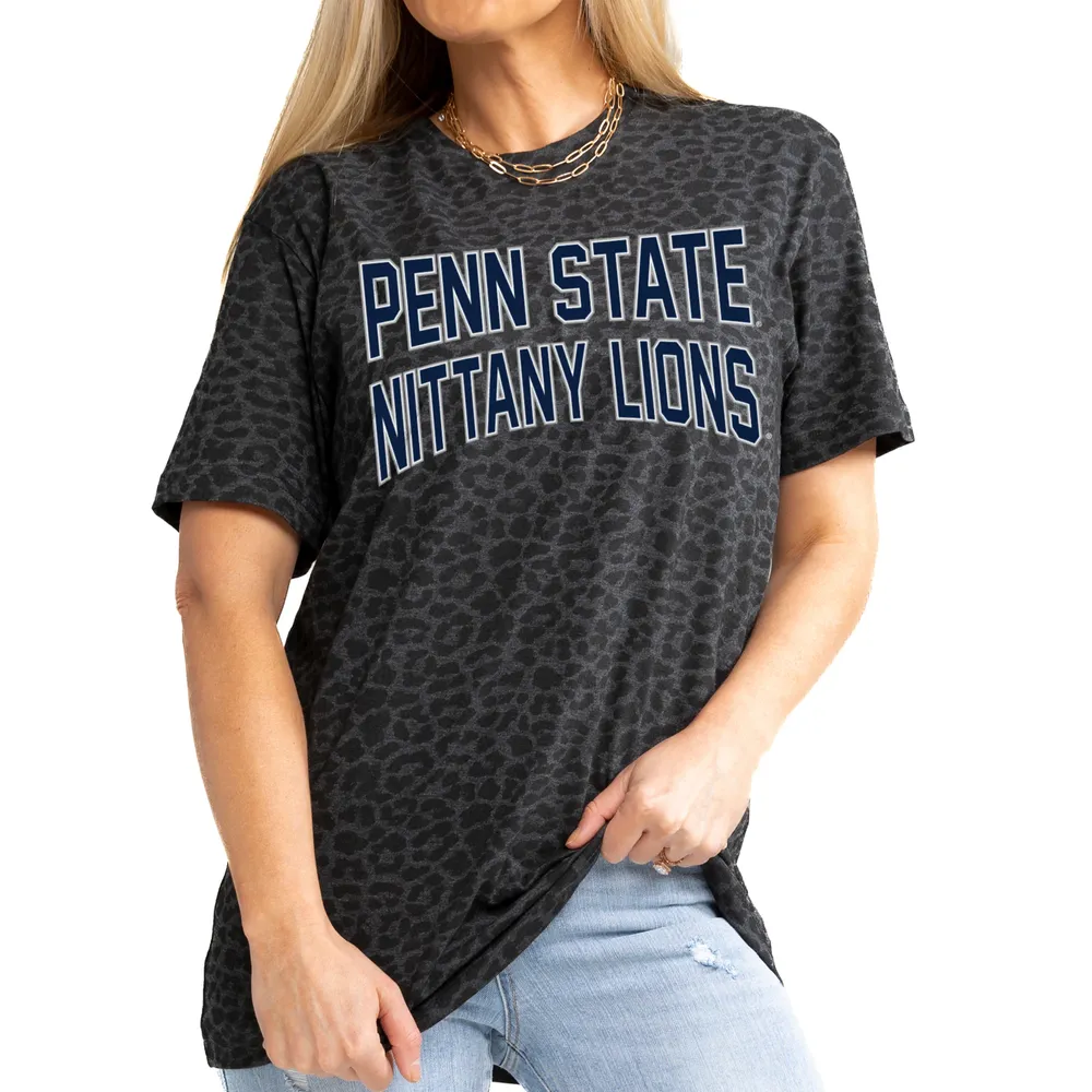 Lids Penn State Nittany Lions Gameday Couture Women's Fan Favorite Leopard  T-Shirt