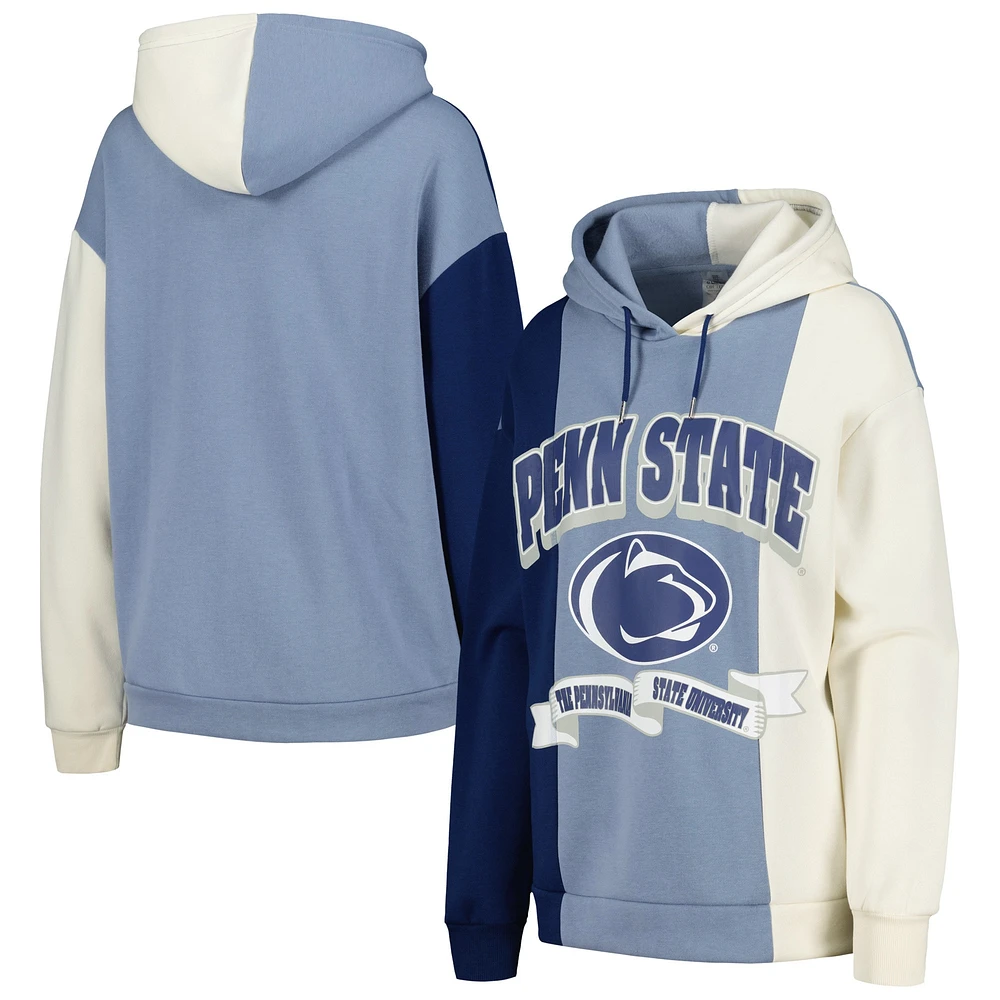 Sweat à capuche Gameday Couture bleu marine Penn State Nittany Lions Hall of Fame pour femme