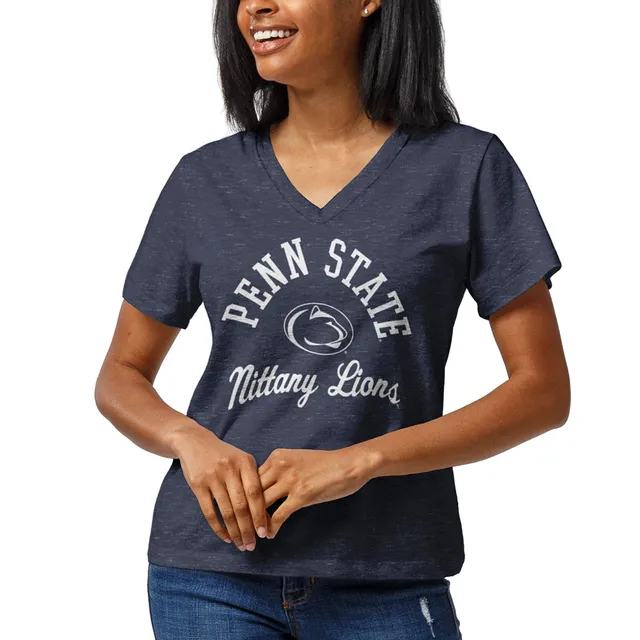 Men's Fanatics Branded Heather Gray Penn State Nittany Lions Game Day 2-Hit  T-Shirt