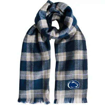 Penn State Nittany Lions Little Earth Women's Plaid Blanket Scarf