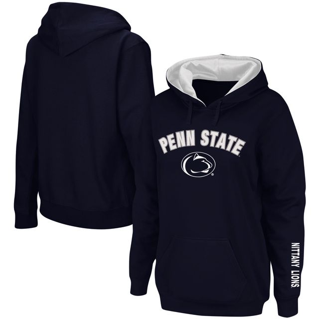 Sweat à capuche Penn State Nittany Lions Arch & Logo 1 bleu marine pour femme