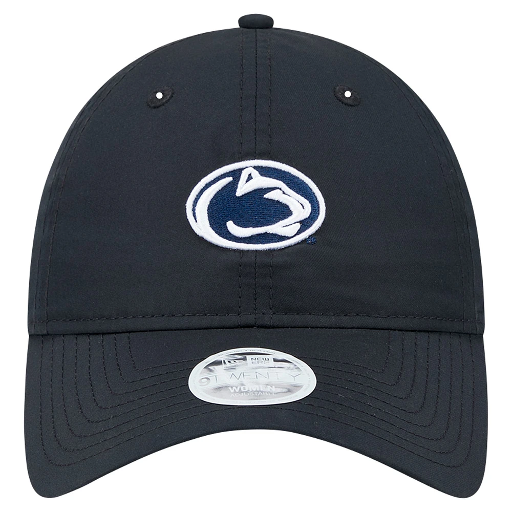 Casquette ajustable fonctionnelle 9TWENTY Penn State Nittany Lions New Era pour femme noire