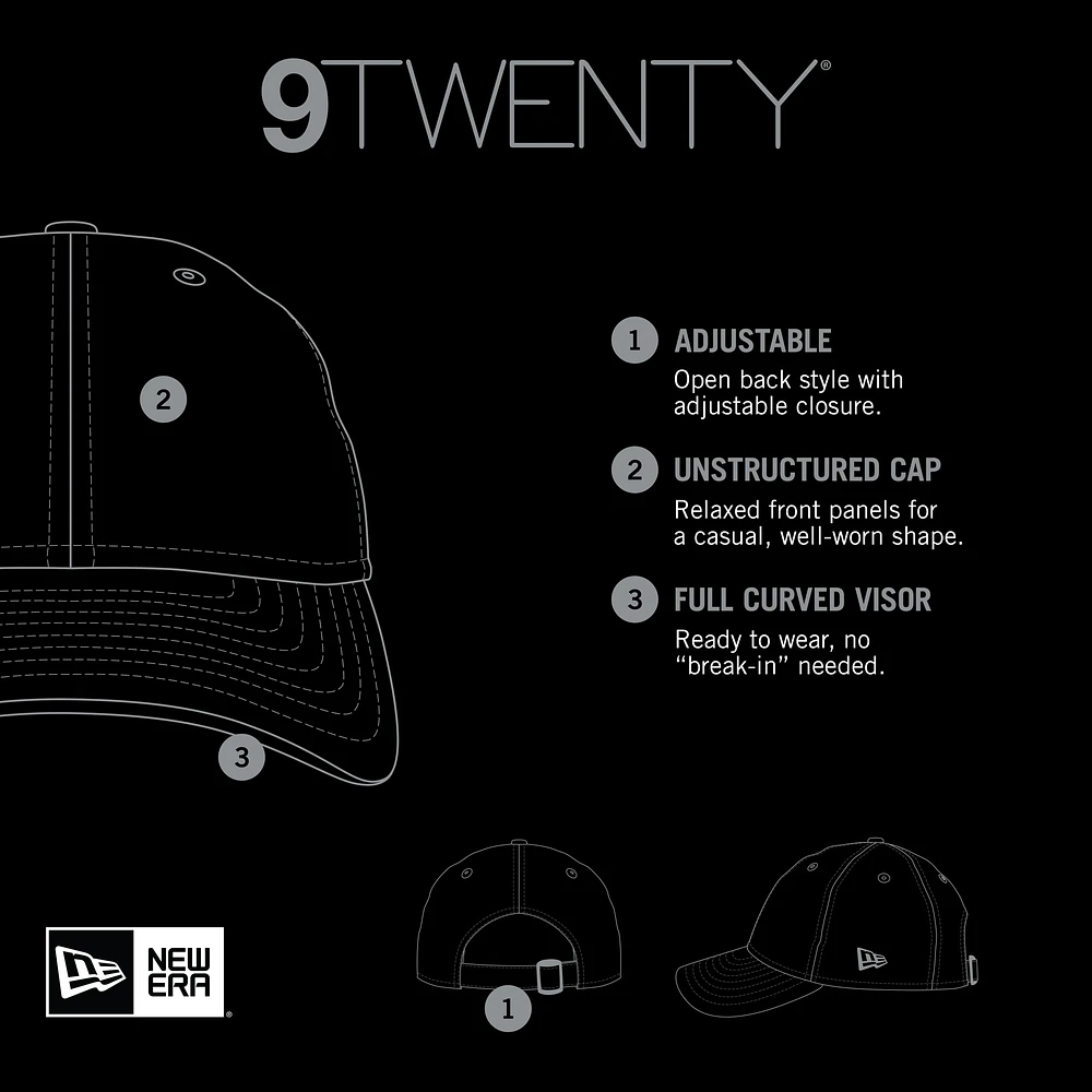 Women's New Era Navy Penn State Nittany Lions Script 9TWENTY Adjustable Hat