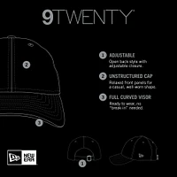 Women's New Era Navy Penn State Nittany Lions Script 9TWENTY Adjustable Hat