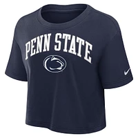 T-shirt court Nike bleu marine Penn State Nittany Lions Athletic Prep Arch Performance pour femme
