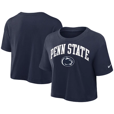 T-shirt court Nike bleu marine Penn State Nittany Lions Athletic Prep Arch Performance pour femme