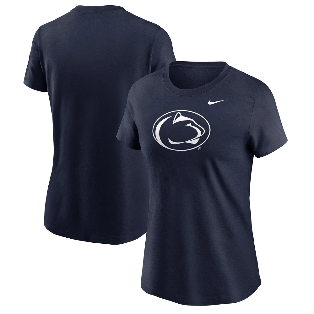 Women's Nike Navy Penn State Nittany Lions Primetime Logo T-Shirt