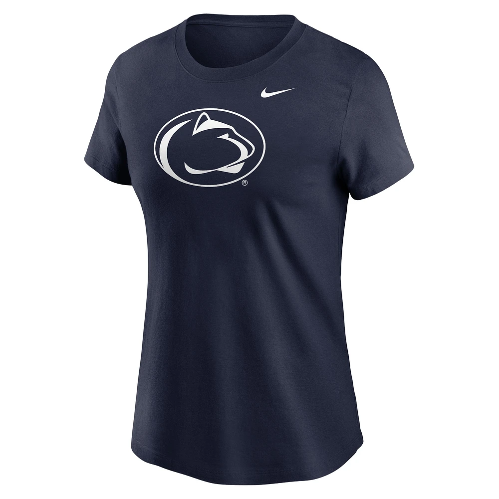 Women's Nike Navy Penn State Nittany Lions Primetime Logo T-Shirt