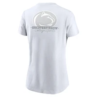 Women's Nike White Penn State Nittany Lions 2025 Out T-Shirt