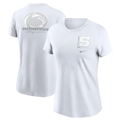 Women's Nike White Penn State Nittany Lions 2025 Out T-Shirt