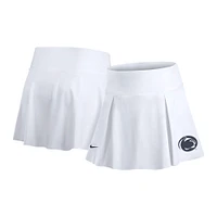 Women's Nike White Penn State Nittany Lions Club Performance Tennis Skirt with Shorts