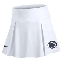 Women's Nike White Penn State Nittany Lions Club Performance Tennis Skirt with Shorts