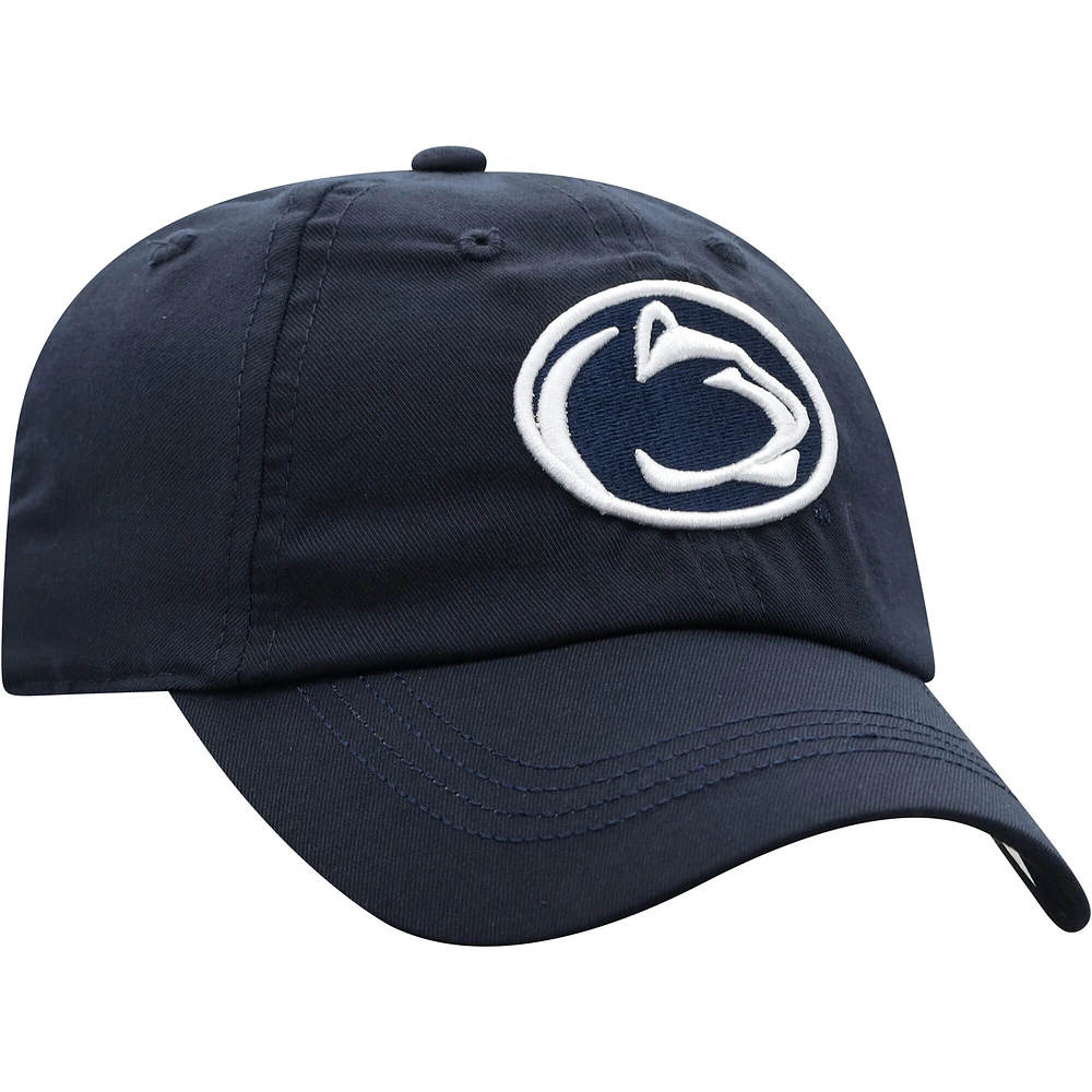 Top of the World Navy Penn State Nittany Lions Casquette ajustable pour femmes