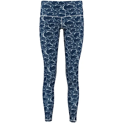 ZooZatz Multi Penn State Nittany Lions Stacked Mascot Leggings pour femme