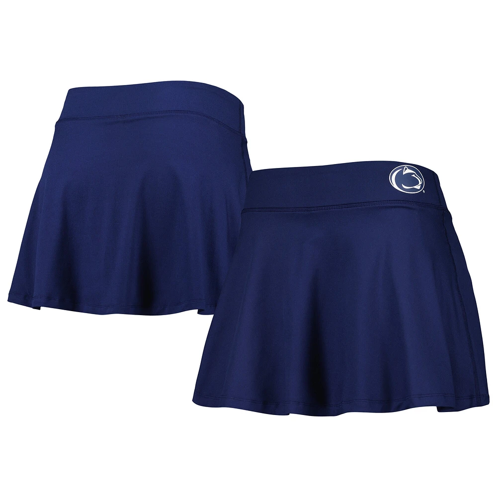 Jupe-short fluide ZooZatz pour femme Penn State Nittany Lions bleu marine